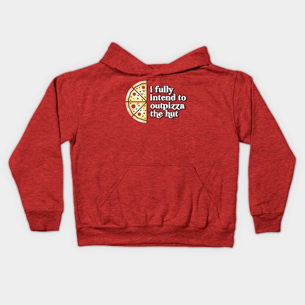 Out-Pizza'd Kids Hoodie by ACraigL